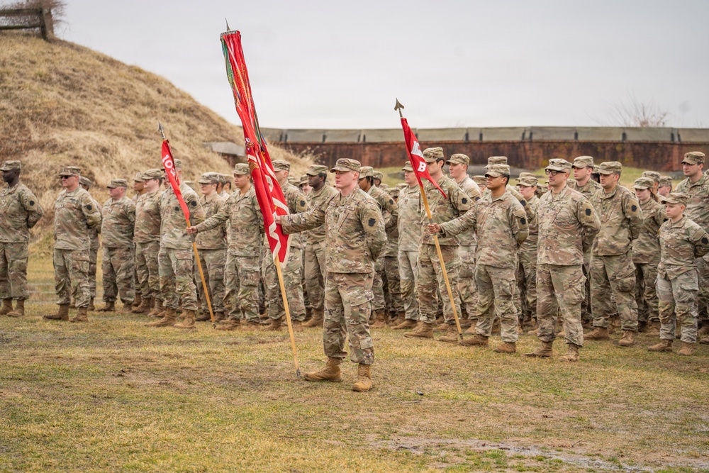 103rd Brigade Engineer Battalion deactivation ceremony