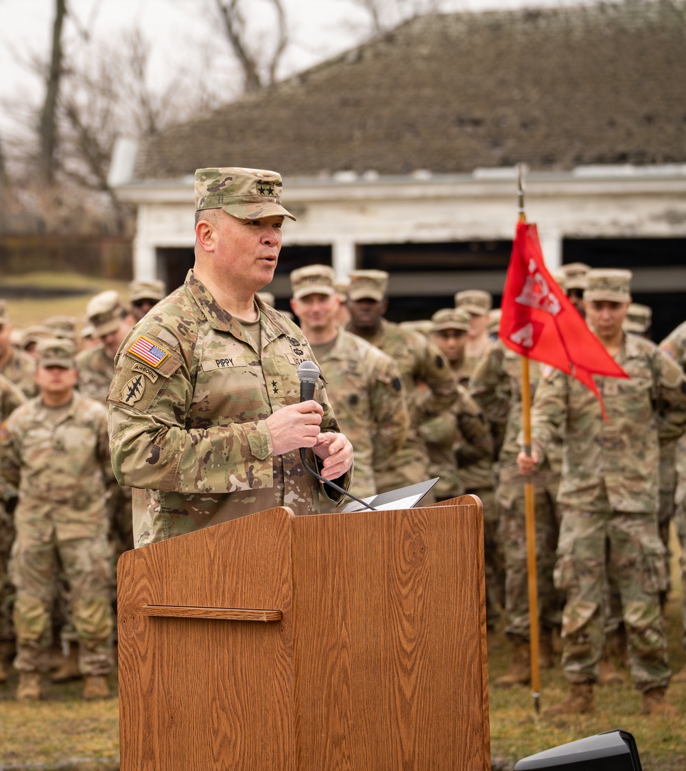 103rd Brigade Engineer Battalion deactivation ceremony