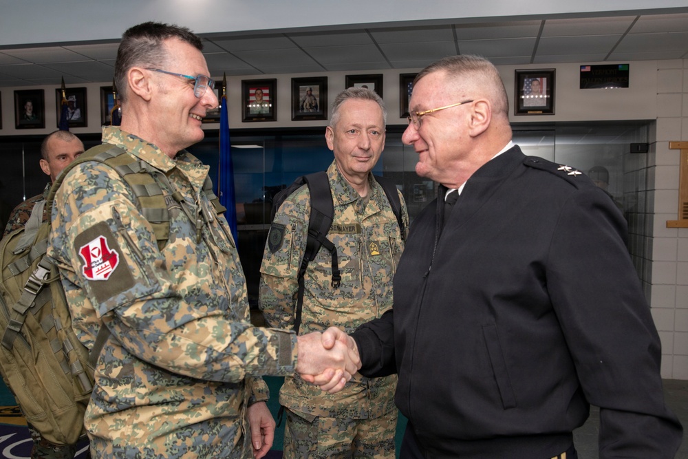 Vermont State Partnership Program Facilitates Generals' Meeting