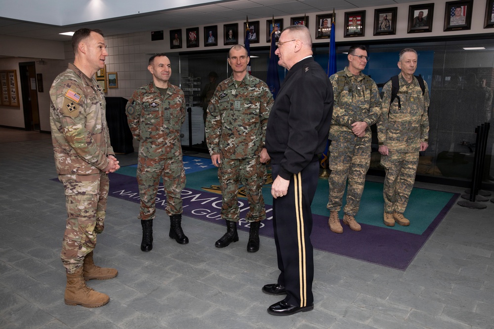 Vermont State Partnership Program Facilitates Generals' Meeting