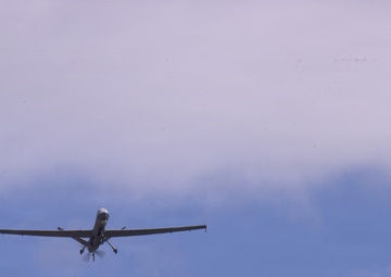 VMUT-2's MQ-9A makes inaugural landing at Marine Corps Air Station New River