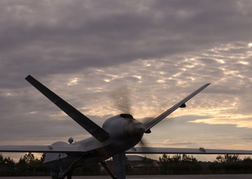 VMUT-2's MQ-9A makes inaugural landing at Marine Corps Air Station New River