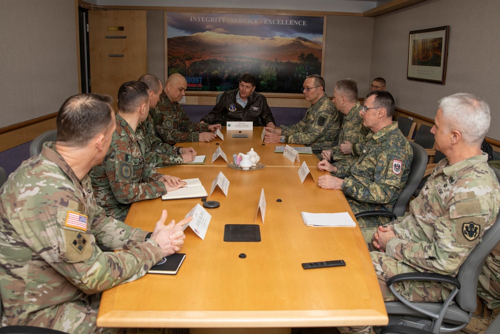 Vermont State Partnership Program Facilitates Generals' Meeting