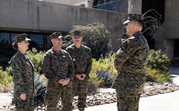 SMMC visits 4th MLG Marines in San Diego
