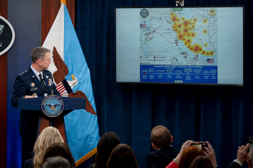 Operation Epic Fury Press Briefing