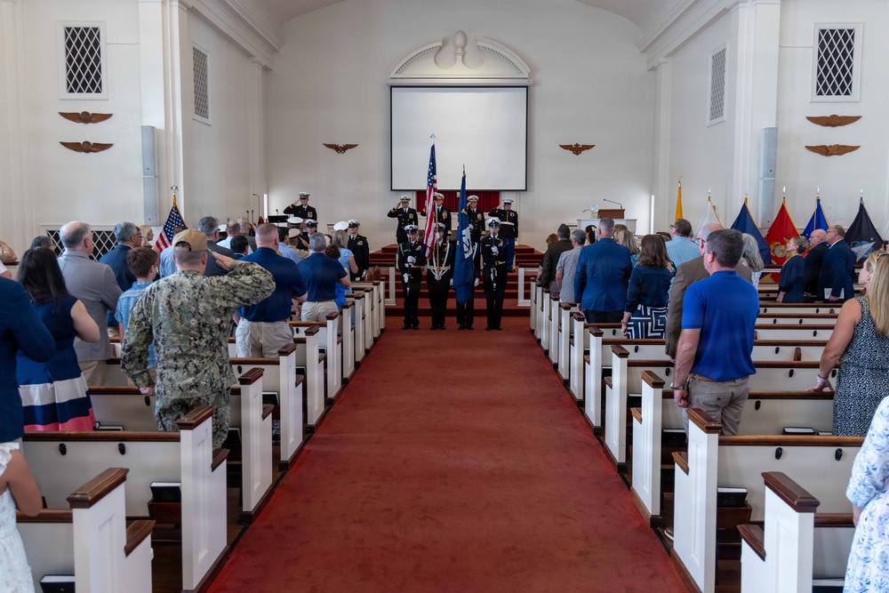 NETC Hosts Retirement of Capt. Bryant, Career Training Continuum Program Manager
