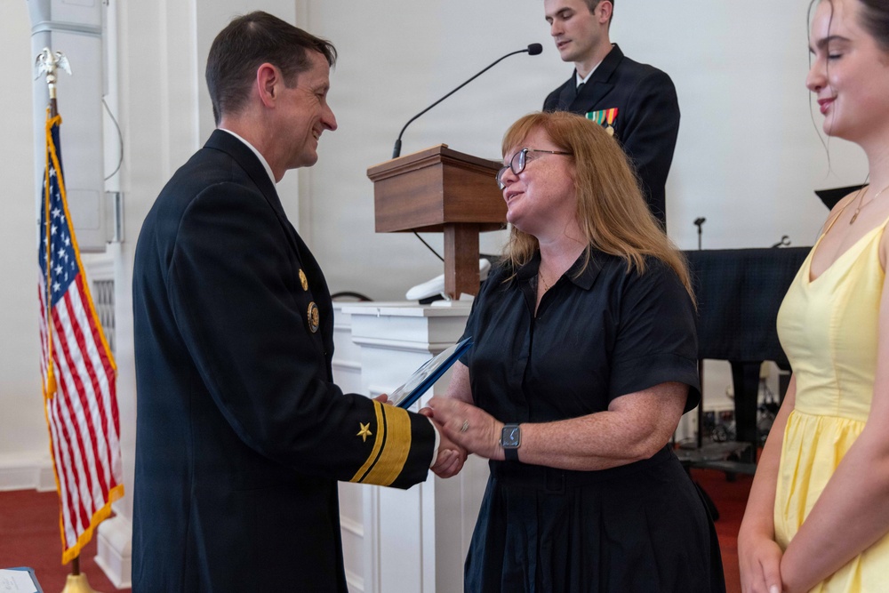 NETC Hosts Retirement of Capt. Bryant, Career Training Continuum Program Manager