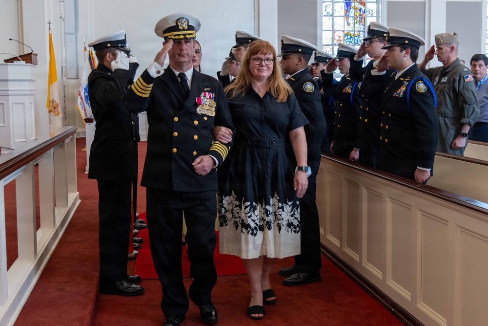 NETC Hosts Retirement of Capt. Bryant, Career Training Continuum Program Manager