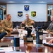 Eighth Air Force command team visits Minot Air Force Base