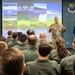Eighth Air Force command team visits Minot Air Force Base