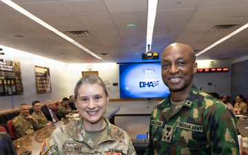 Nigerian Ministry of Defence Health Implementation Programme visits WRAIR