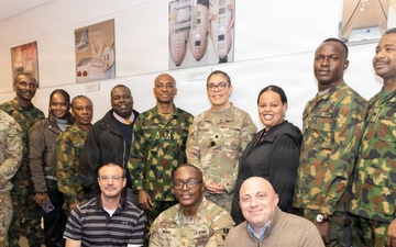 Nigerian Ministry of Defence Health Implementation Programme visits WRAIR