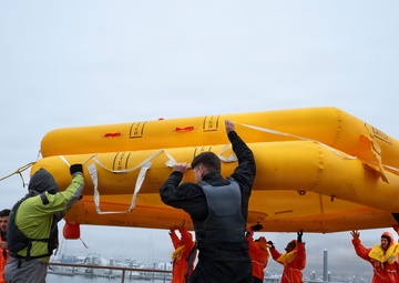 Preparation, partnership, performance under pressure: Joint training strengthens water survival readiness