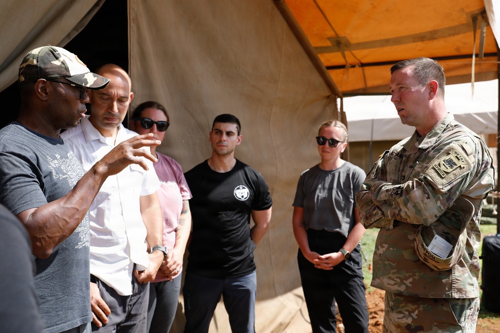 SETAF-AF, TF Minuteman leaders conduct training site survey with KDF during Justified Accord 2026