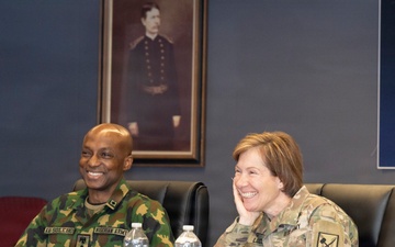 Nigerian Ministry of Defence Health Implementation Programme visits WRAIR