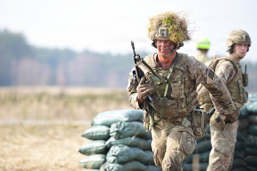 RMAS Cadets live-Fire During Dynamic Victory