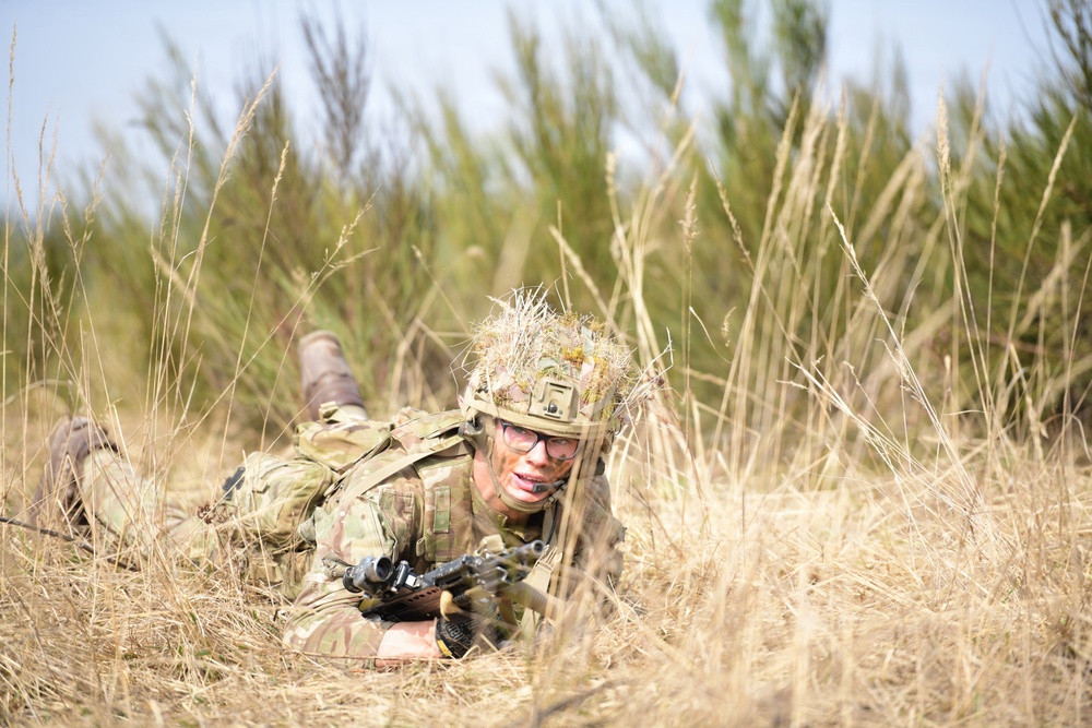 RMAS Cadets live-Fire During Dynamic Victory