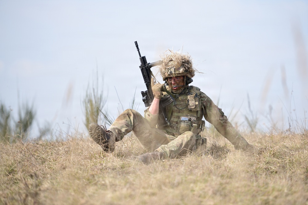 RMAS Cadets live-Fire During Dynamic Victory