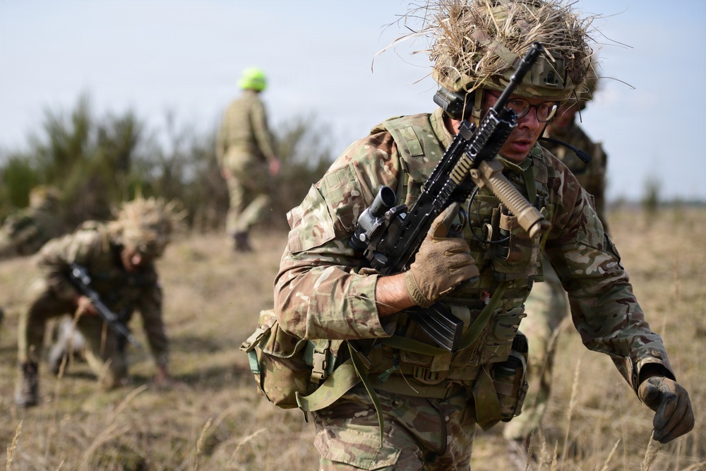 RMAS Cadets live-Fire During Dynamic Victory