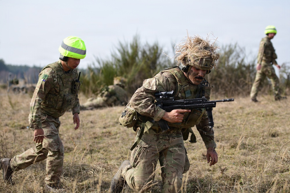 RMAS Cadets live-Fire During Dynamic Victory