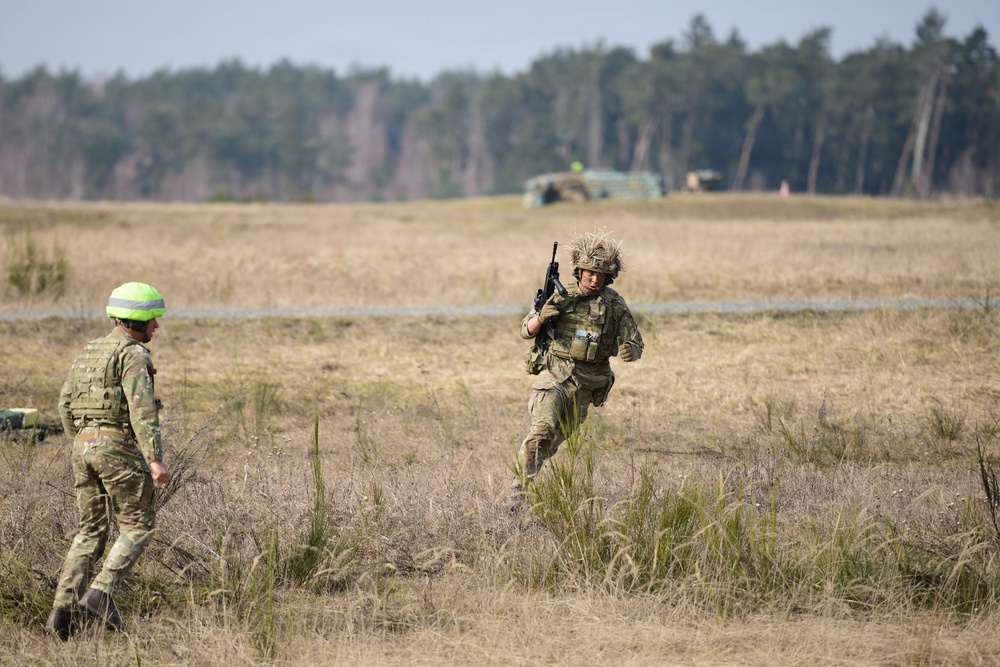 RMAS Cadets live-Fire During Dynamic Victory