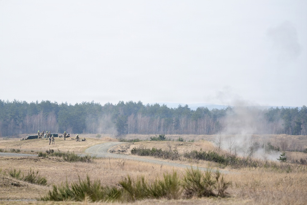 RMAS Cadets live-Fire During Dynamic Victory