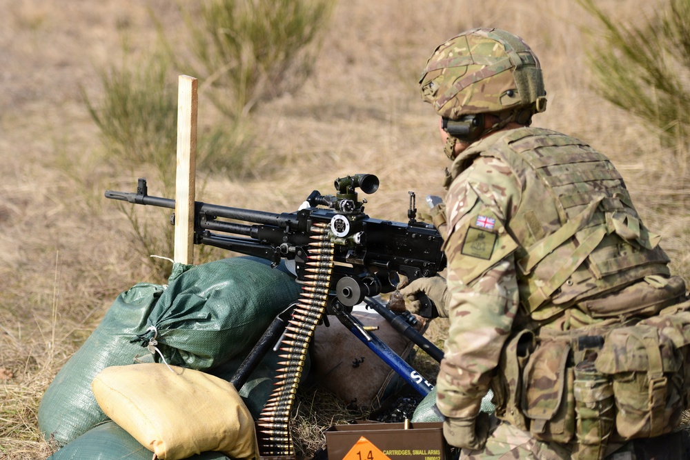RMAS Cadets live-Fire During Dynamic Victory