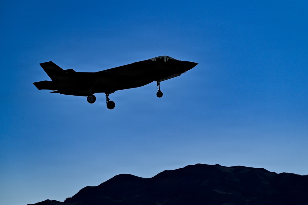 Wing and Squadrons Conduct Flight Operations at Nellis