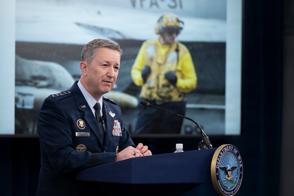 SW, CJCS Conduct Pentagon Press Briefing
