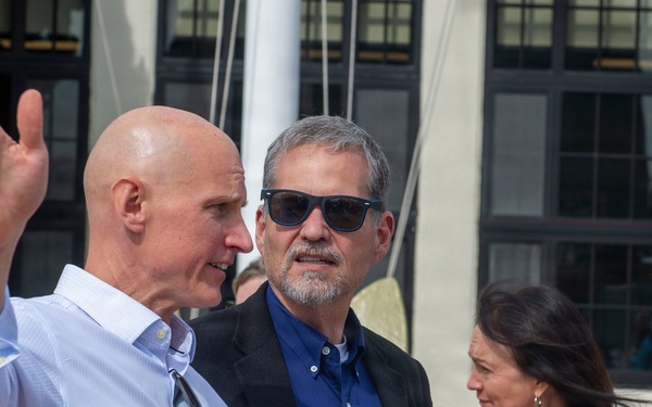 Regional leaders visit Naval Base San Diego with LEAD cohort