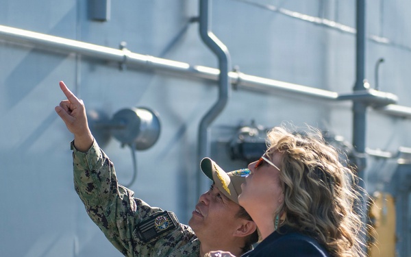 Regional leaders visit Naval Base San Diego with LEAD cohort