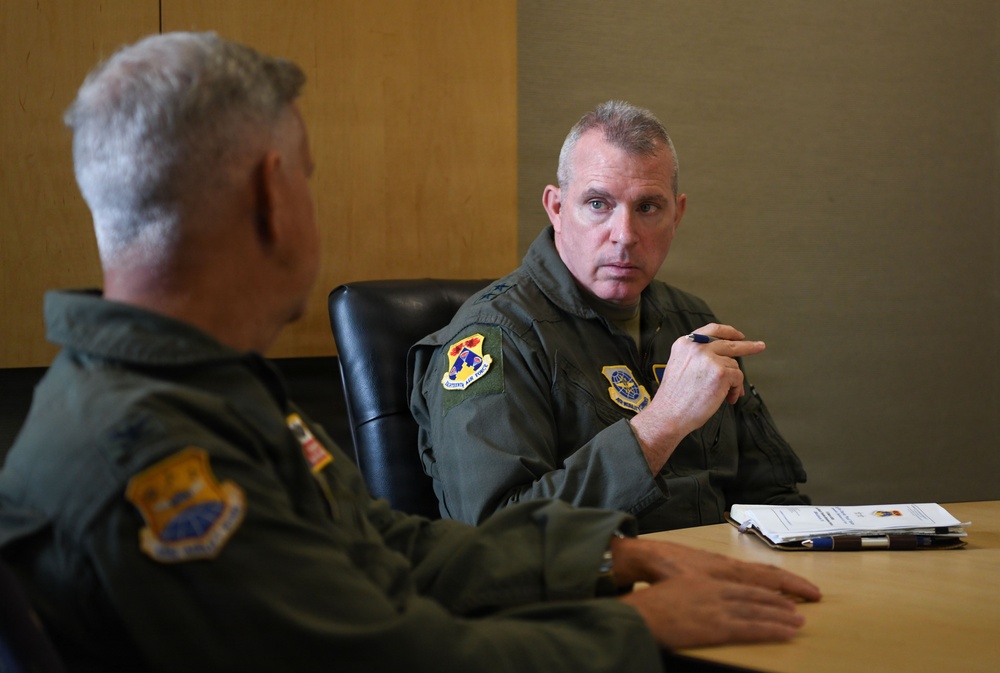 Eighteenth Air Force Commander visits AF BMT