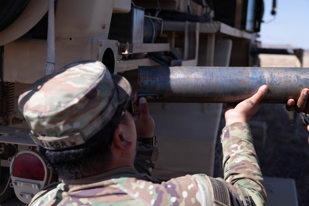 Soldiers from Delta Battery, 1-62 ADA conduct Field Training Exercise