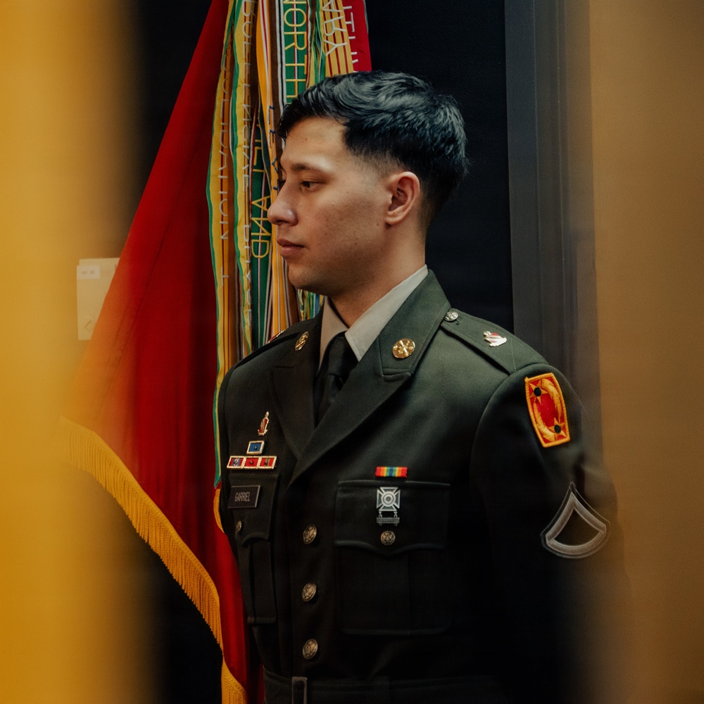 Soldiers from 1-44 ADA conduct board for Best Squad Competition