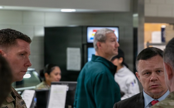 IMCOM Europe Director Tommy Mize and Command Sgt. Maj. Carbone Visit Fort Riley, Kansas on March 9, 2026