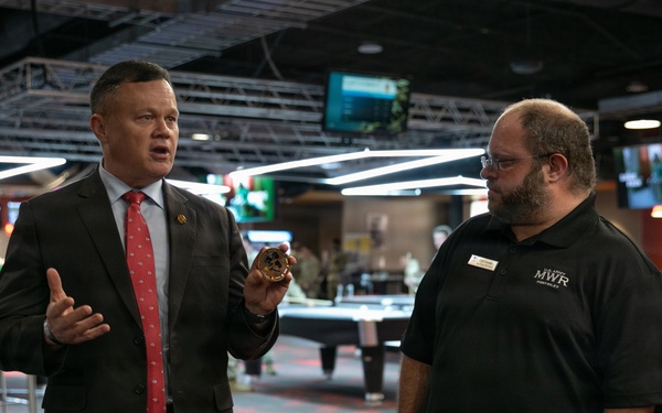 IMCOM Europe Director Tommy Mize and Command Sgt. Maj. Carbone Visit Fort Riley, Kansas on March 9, 2026