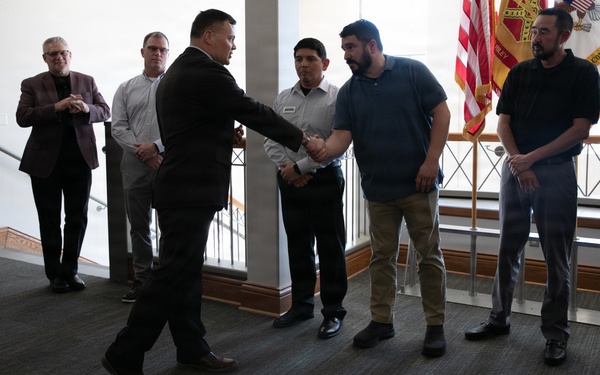 IMCOM Europe Director Tommy Mize and Command Sgt. Maj. Carbone Visit Fort Riley, Kansas on March 9, 2026