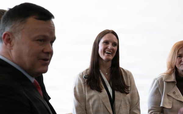 IMCOM Europe Director Tommy Mize and Command Sgt. Maj. Carbone Visit Fort Riley, Kansas on March 9, 2026