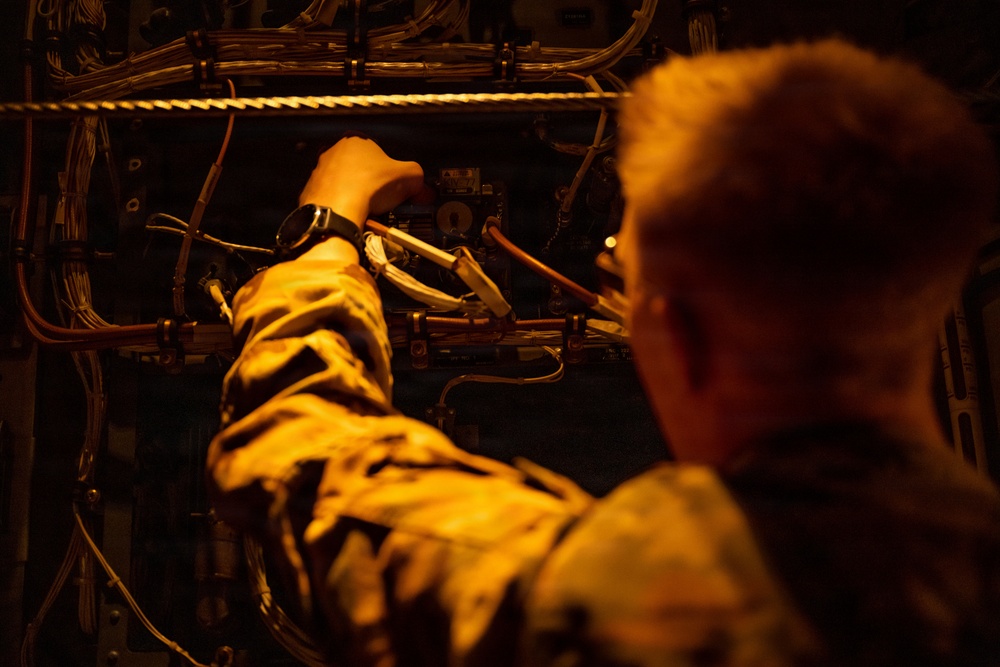 US Air Force C-130 crew supports Operation Epic Fury