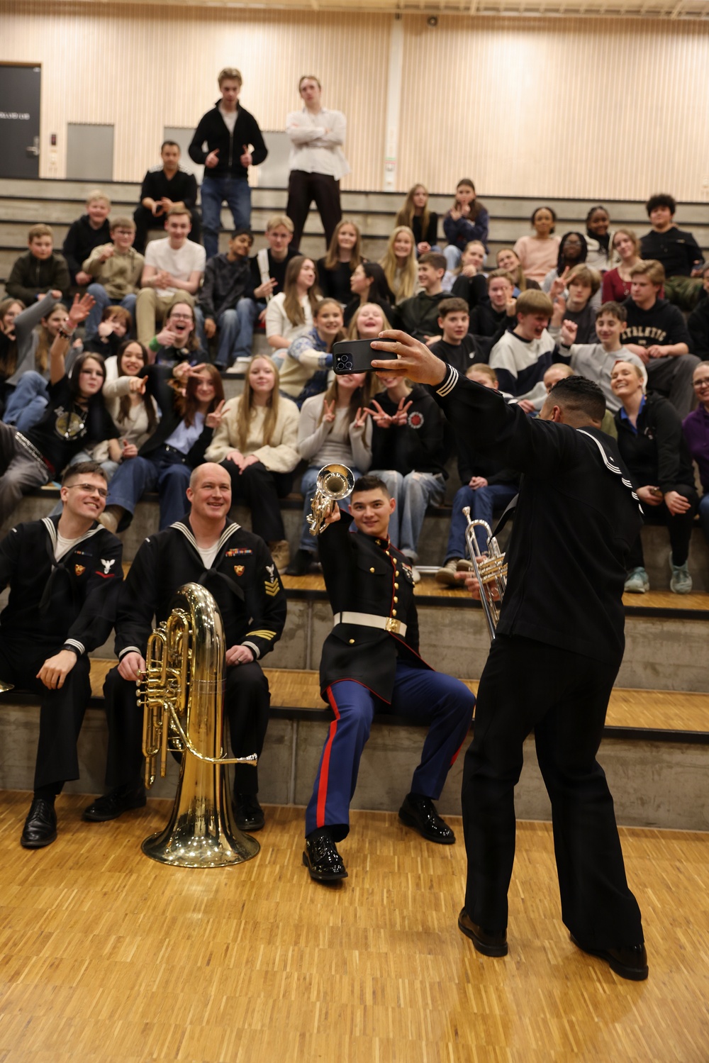 CORE26 | U.S. Naval Forces Europe and Africa Maritime Brass Quintet Community Event in Oslo, Norway