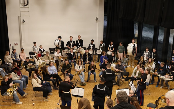 CORE26 | U.S. Naval Forces Europe and Africa Maritime Brass Quintet Community Event in Oslo, Norway