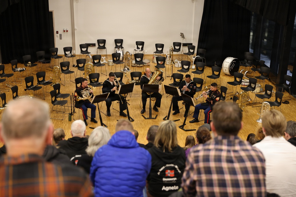 CORE26 | U.S. Naval Forces Europe and Africa Maritime Brass Quintet Community Event in Oslo, Norway