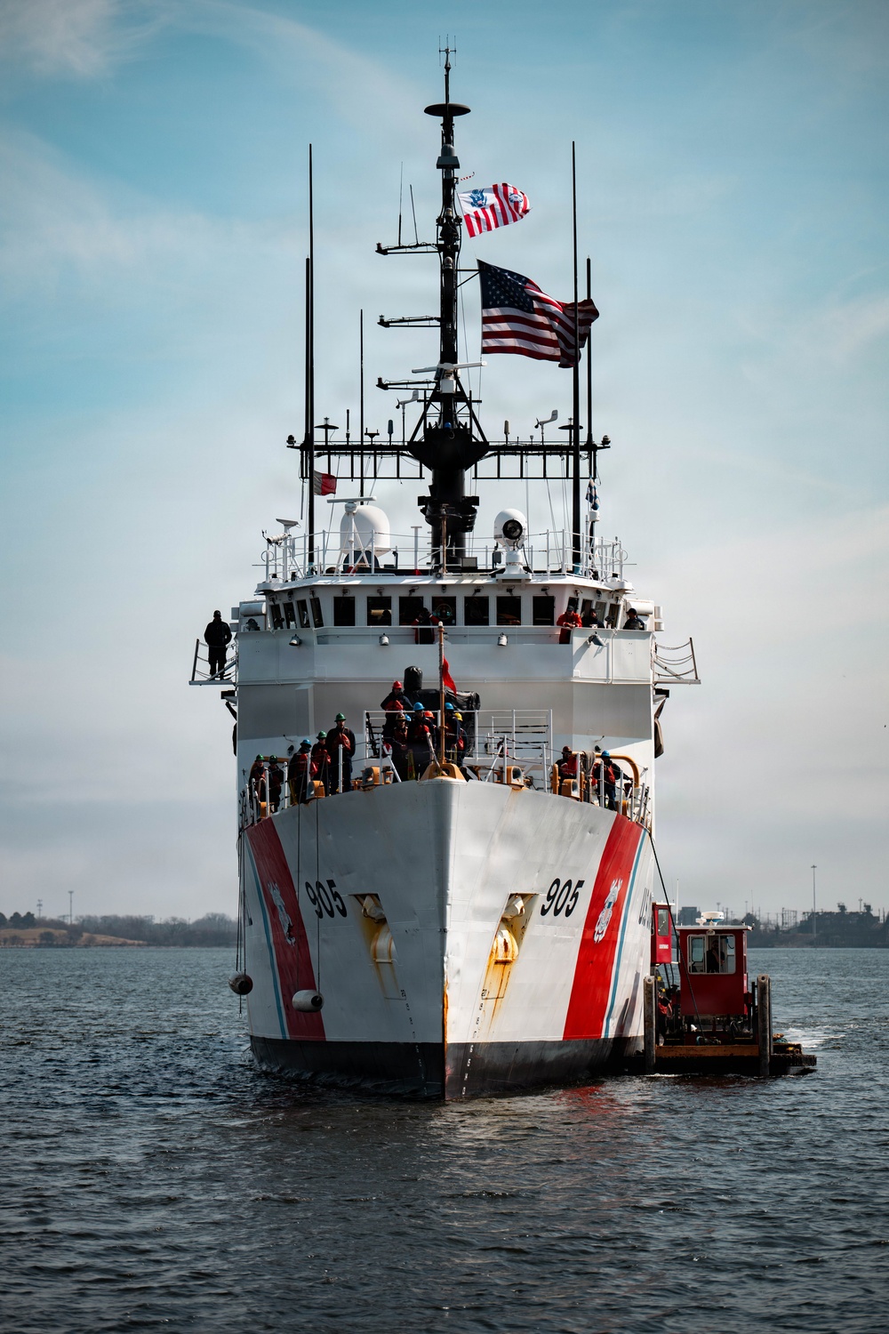 Coast Guard Cutter Spencer's crew returns home