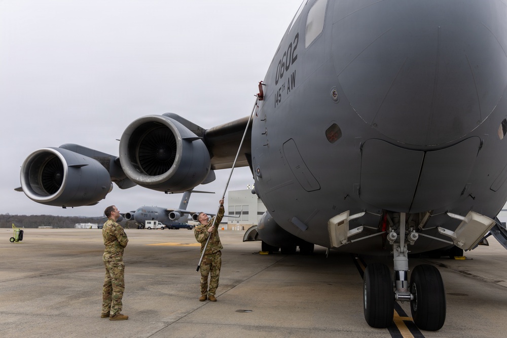 156th Airlift Squadron conducts FLUSH training