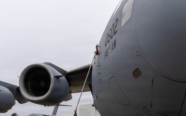 156th Airlift Squadron conducts FLUSH training