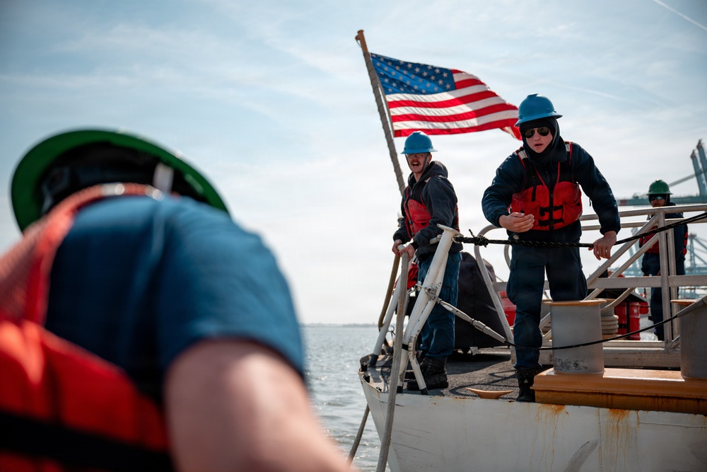 Coast Guard Cutter Spencer's crew returns home
