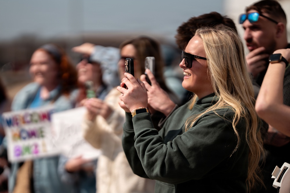 Coast Guard Cutter Spencer's crew returns home