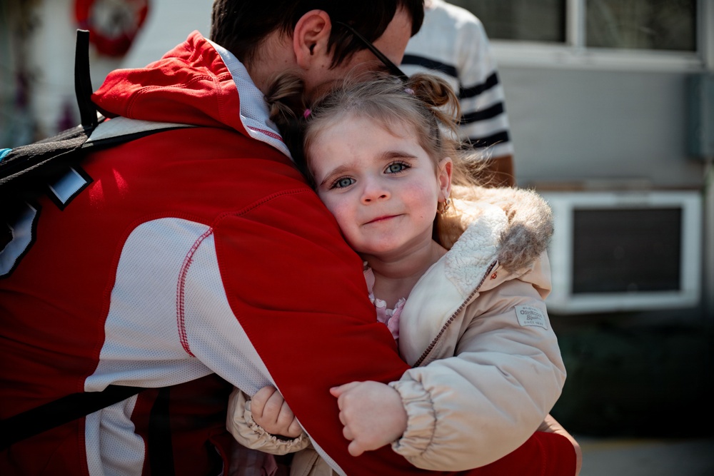 Coast Guard Cutter Spencer returns home