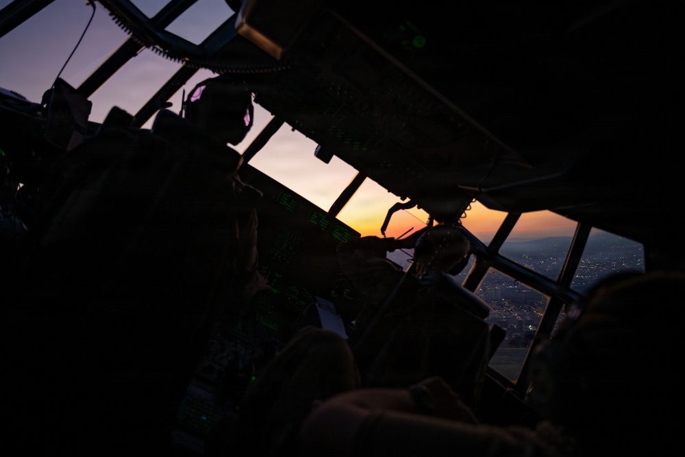 US Air Force C-130 crew supports Operation Epic Fury