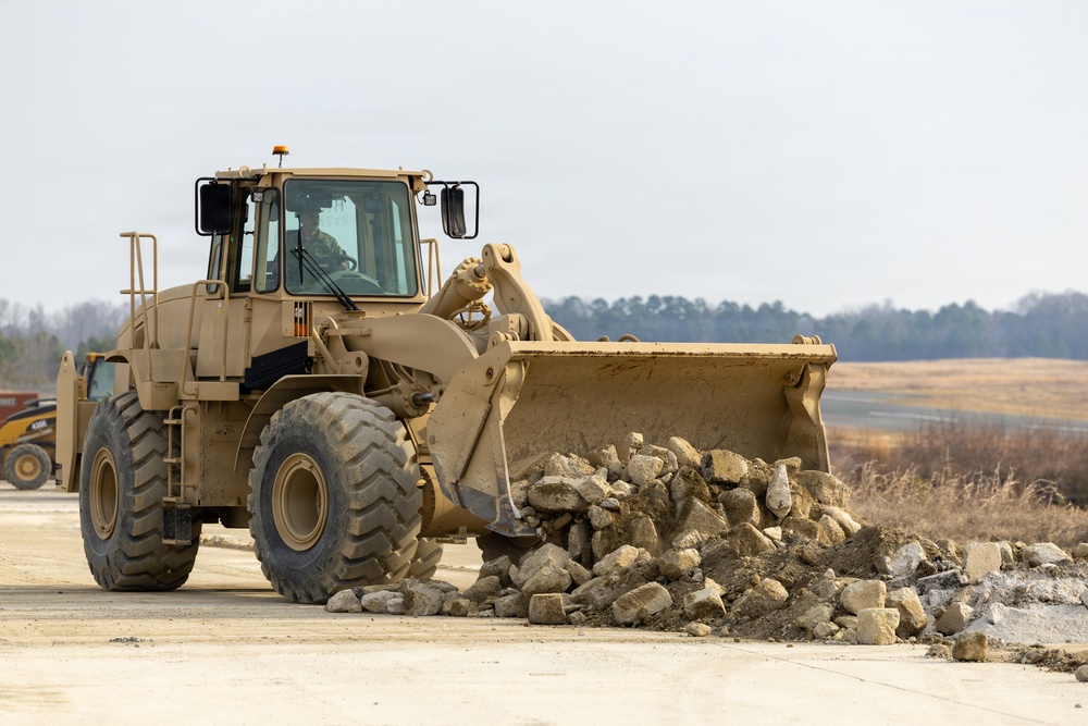 145th Civil Engineer Squadron conducts Rapid Damage Repair course